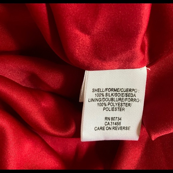 BCBG Max Azria Red Cocktail Dress - Picture 8 of 8